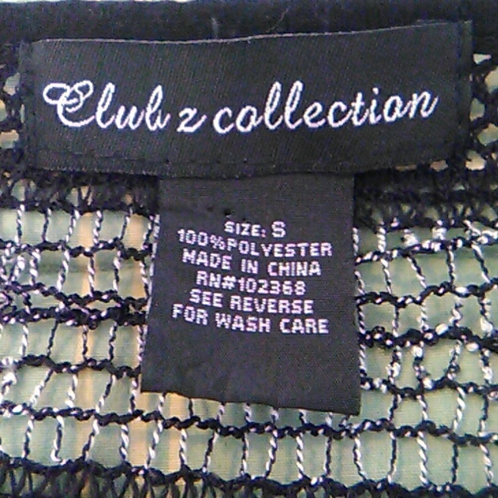 Club Z Collection Crocheted Top - Picture 7 of 9